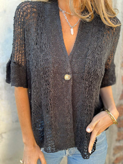 Arielle - Elegant Textured Top