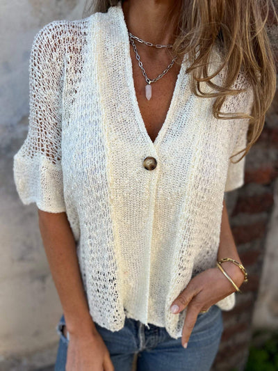 Arielle - Elegant Textured Top